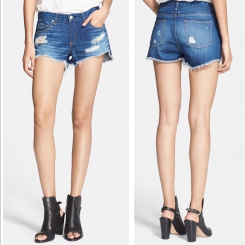 rag & bone cut off shorts